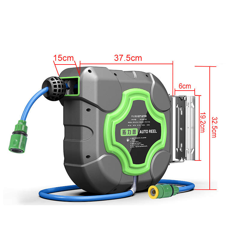 Smart Garden Kit - 10/15/20M otomatik geri çekilebilir hortum makarası