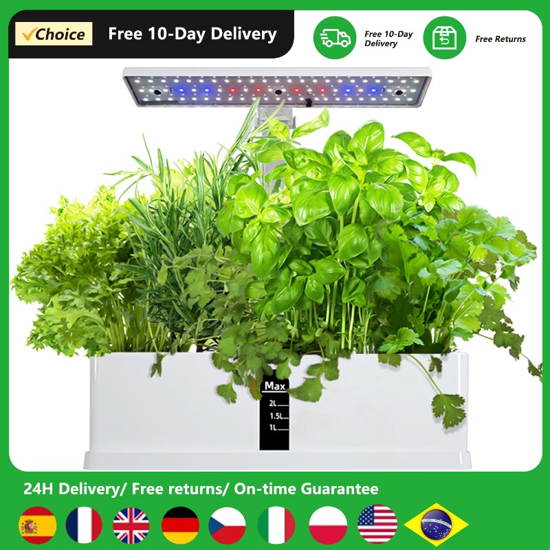 Hydroponic Grow Pod - 9 Bölmeli Akıllı Hidroponik Yetiştirme Sistemi